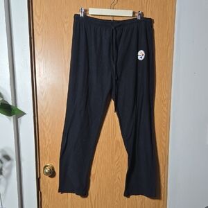 Steelers Men's Black Lounge Pants